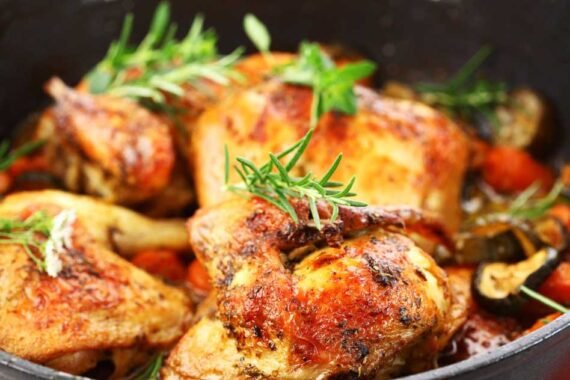 Recetas de pollo - Pollo asado