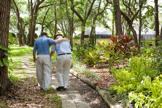 Walking with Dad